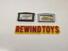 Nintendo Gameboy Advance GBA SpongeBob Cartridge Lot  Supersponge & Video Vol 2