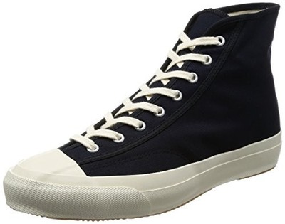 Moonstar Fine Vulcanized Shoes GYM CLASSIC HI Dark navy Kurume Japan 26cm US8