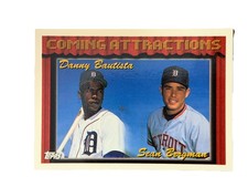 Excellent: Vintage 1994 topps Danny Bautista/Sean Bergman Detroit Tigers Rookies