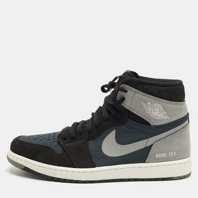 Air Jordans Jordan 1 Retro High Element GoreTex Black Particle Grey Size 45.5