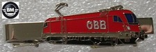 Krawattenklammer E-Lok ÖBB rot neues Logo Lok Zug Eisenbahn Railway Art. 8316