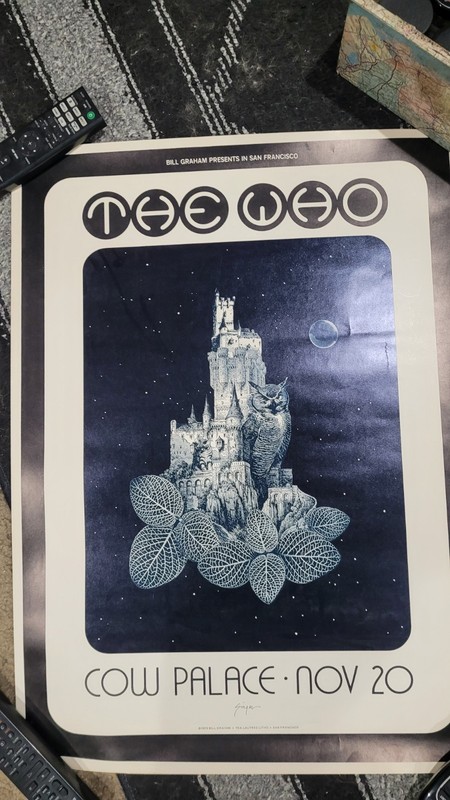 The Who Quadrophenia Tour Poster Nov. 20th 1973 Original Very RARE! Mint!