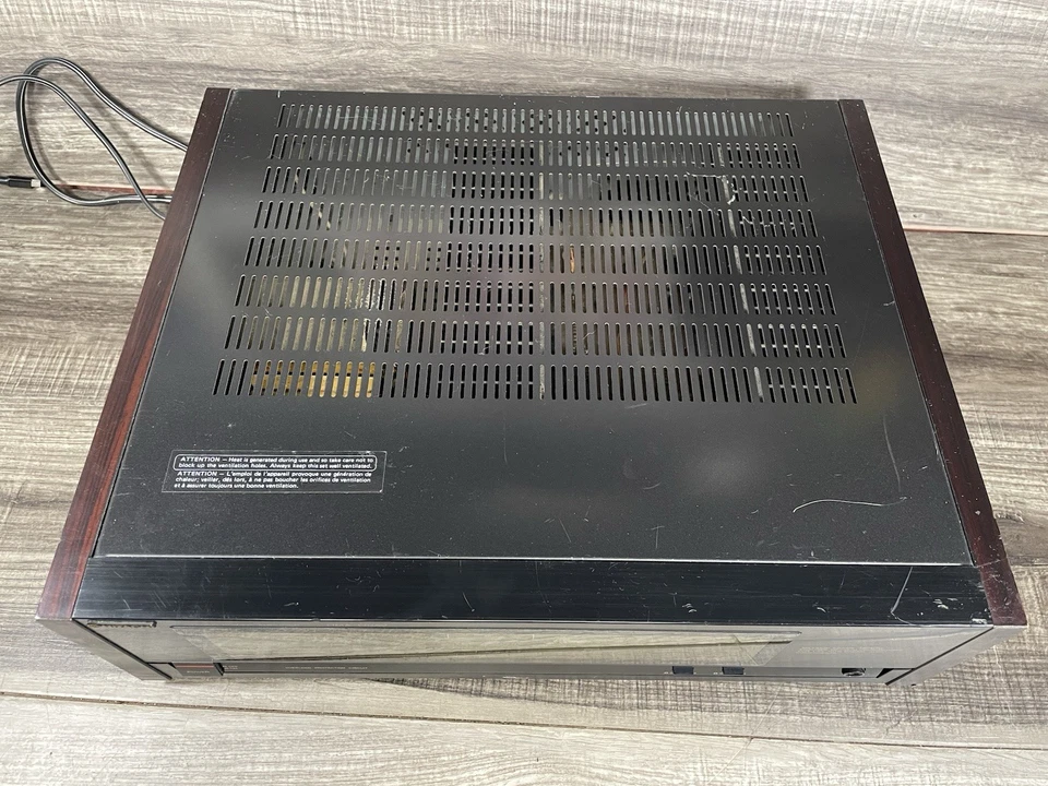 Amplificador de Potencia Estéreo Hitachi HMA-120AV, Probado y Funcionando Foto 4 de 4