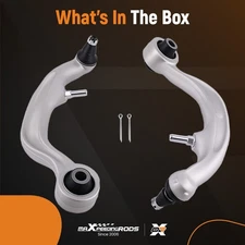 Pair Front Lower Rearward Control Arms for Nissan 350Z 2003-2006 Track Coupe