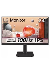 LG Monitor 24MS500 - FHD 1080p IPS 24 inch, 100Hz, 5ms, Energy Saving,HDMI,Black