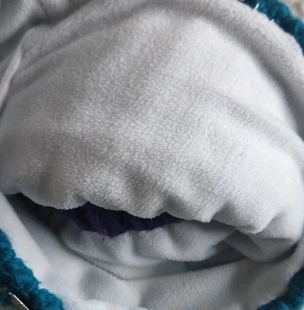 Mercancía Oficial Marca Spyder Mujer Gorra Tejida Azul Verde Crochet Talla Única Foto 3 de 4