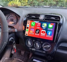 Für Mitsubishi Space Star 2012-2023 Carplay Kamera Android 14 Autoradio GPS Navi