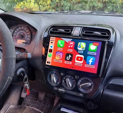 Für Mitsubishi Space Star 2012-2023 Carplay Kamera Android 14 Autoradio GPS Navi