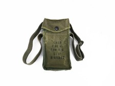 US Army WW2 Magazine Pouch case 45 sub mit Trageriemen Collection BATTLE WORN