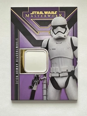 2024 Star Wars Masterwork - Stormtrooper Armor Relic - #16/50 - Purple - NM! - Image 1 of 2