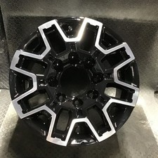 2024-2025 Gmc Sierra 2500 14136 Wheel 18x9 Rim Black Machined 85144286