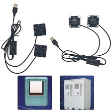 USB Powered 40mm Cooling Fan with Customizable Speeds for Device Cooling