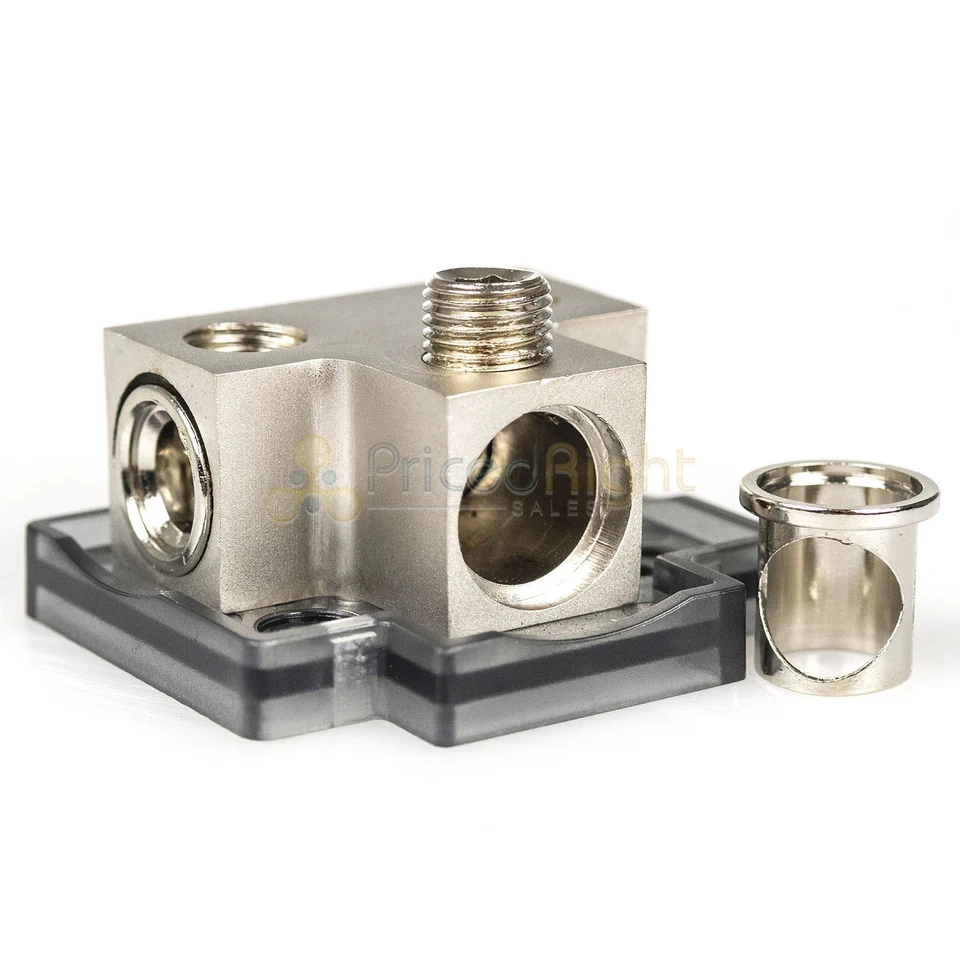 Alphasonik Distribution Block (1) 1/0 or 2 Gauge Input (2) 1/0 or 4 Gauge Out - Image 4 of 4