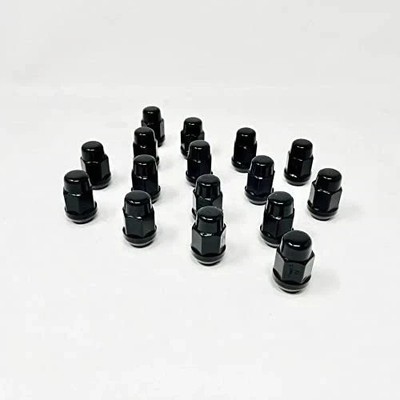 Gorilla Wheel 1997-2019 C5, C6, C7 Corvette Gloss Black Lug Nuts & Wheel Locks