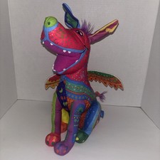Disney Pixar Coco Dante Dog Alebrije Spirit Talking Plush 13 Flapping Wings