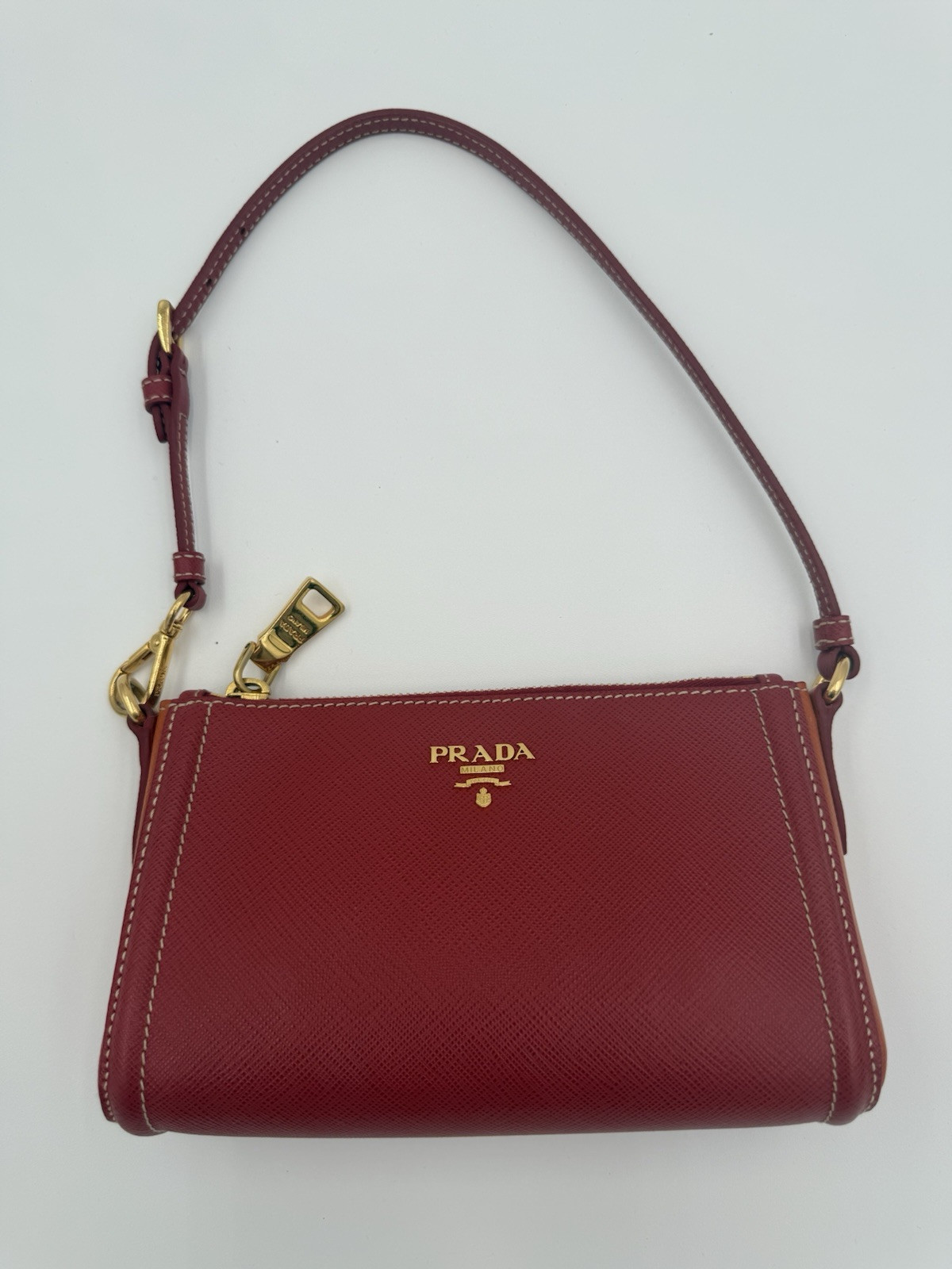 PRADA Marmo/Nube Saffiano Leather Mini Pochette Bag | eBay PRADA Marmo/Nube Saffiano Leather Mini Pochette Bag | eBay