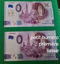 Billet  0  euro souvenir  UEEM 2025  Normal Petit N°  + Anniversary