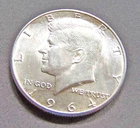 1964 kennedy half dollar #59