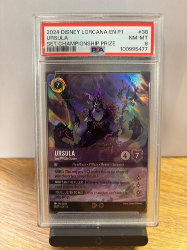 Ursula - Sea Witch Queen graded PSA 8 for sale on eBay