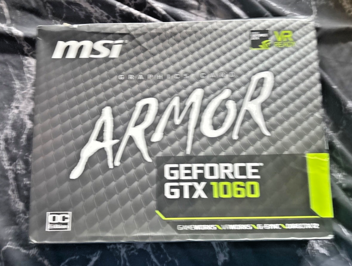 MSI GeForce GTX 1060 6GB 動作品 Specification GeForce GTX 1060 6G OC | エムエスアイ