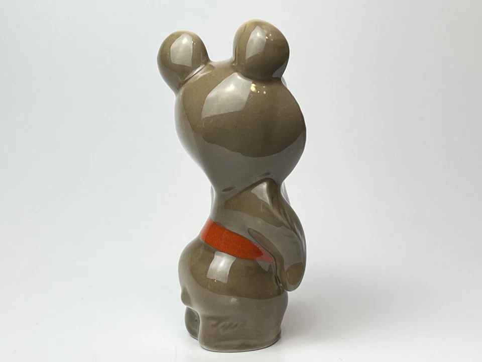 Figura Misha Oso Olímpico de Moscú 1980 de colección URSS mascota de porcelana soviética Foto 4 de 4