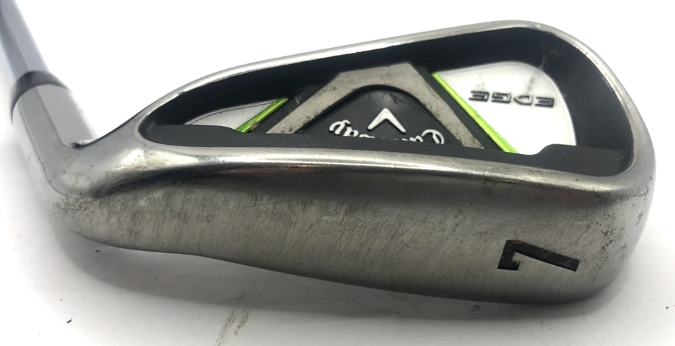Callaway Edge 2018 Single 7 Iron Factory Stepped Steel Regular Steel *Good* - Image 2 of 4
