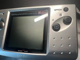 SNK Neogeo Pocket Color Slim Platinum Silver Console