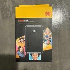 KODAK STEP Instant Mobile Photo Printer in Black- Open BOX