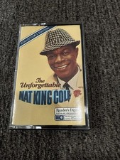 THE UNFORGETTABLE NAT KING COLE Cassette Tape Collectors Edition VG