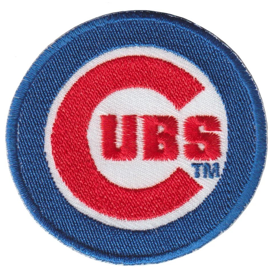 Wholesale Chicago Cubs Baseball Logo Size 2.6 in x 2.6 in Sew Iron On Patches - Image 4 of 4