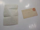 Civil War Letter U.S. Navy Surgeon George Clymer International Hotel Naval Dr.