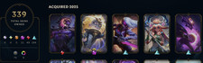 LEAGUE OF LEGENDS EUW ACCOUNT | 339 SKINS 5 ULTIMATE | 49 LEGENDARY | 11 MYTHIC