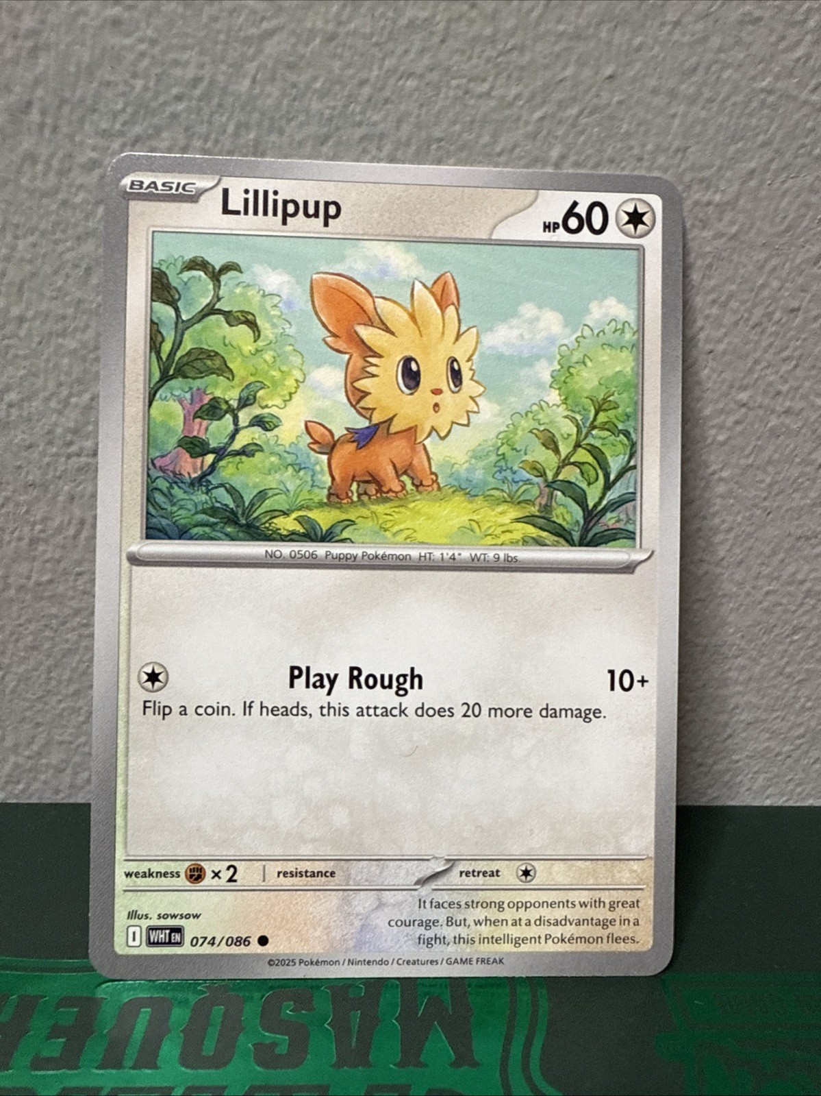 Lillipup Common SV: White Flare 074/086 NM