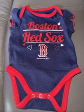 Team Athletics Baby Girl Boston Red Sox Navy ...