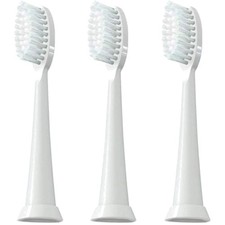 Hygienically Sealed Sonic Toothbrush Replacement Heads with Dual Speed Control