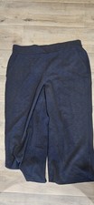 Nine west Women's Petite wide leg crop Pant In Textured size xl