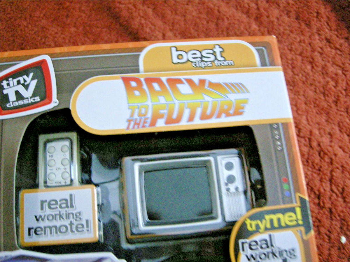 Basic Fun Back to the Future Tiny TV Collectible for sale online