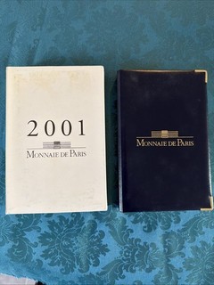 Coffret Francs 2001 FDC Fleurs De Coins Complet Neuf