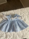 Vintage Cabbage Patch Kids Blue Doll Dress