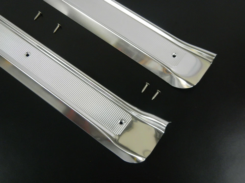 1968 1969 1970 Buick LeSabre Wildcat Electra placas de umbral de puerta modelos de 2 puertas NUEVO Foto 2 de 4