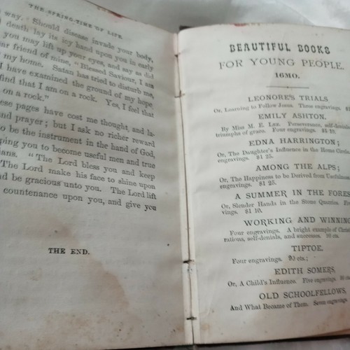 Rare Book By Rev. David Maggie 1855 American Tract Society Antique book - Picture 8 of 12