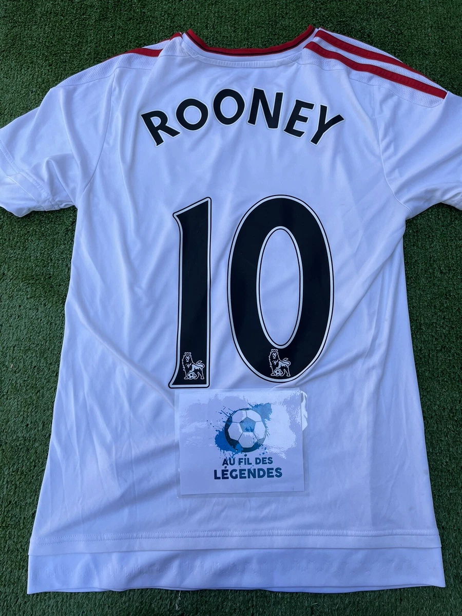 Maillot Angleterre Domicile 2011 Umbro, Wayne Rooney, Homme Taille S, Blanc, Occasion