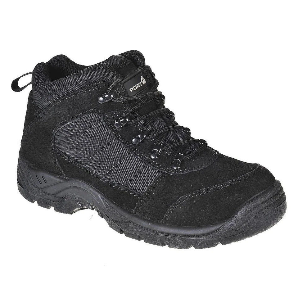 PORTWEST Steelite Trouper Boot S1P schwarz atmungsaktiv SRC Stahlkappe FT63
