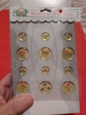 Rare 2003 Scrapbooking Susan Branch 3D Embellishments 14771 Friendship Pebbles