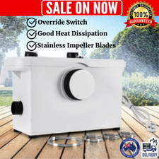 Truvana Macerator Sewerage Pump Waste Water Marine Toilet Disposal Unit Laundry