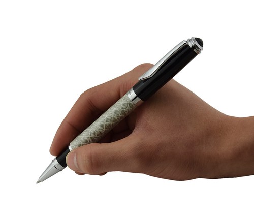 Fuliwen Carbon Fiber Roller Ball Pen , Fashion Style Roller Pen - Picture 2 of 7