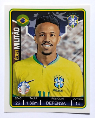COPA AMERICA USA 2024 Sticker EC #174 EDER MILITAO Brazil