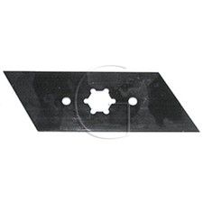 Nóż wertykulatorowy dł. 158 mm szer. 50,5 mm Ø otwór centralny 23,5 mm 12 sztuk 35 cm