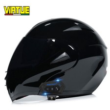 DOT Approved Modular Bluetooth Motorcycle Helmet Dual Lens Motorbike Moto Helmet