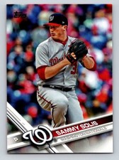 2017 Topps Update #US210 Sammy Solis Washington Nationals